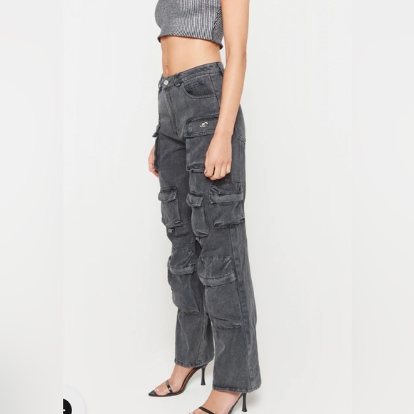 Luxe To Kill Black Cargo Pant - Picture 2 of 4